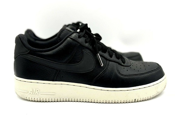 Nike Air Force 1 '07 Premium Light Carbon White 905345-001 Men US Size 9 - Picture 1 of 4